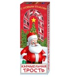 Сладкая сказка Карамельная трость новогодняя большая, 40 гр